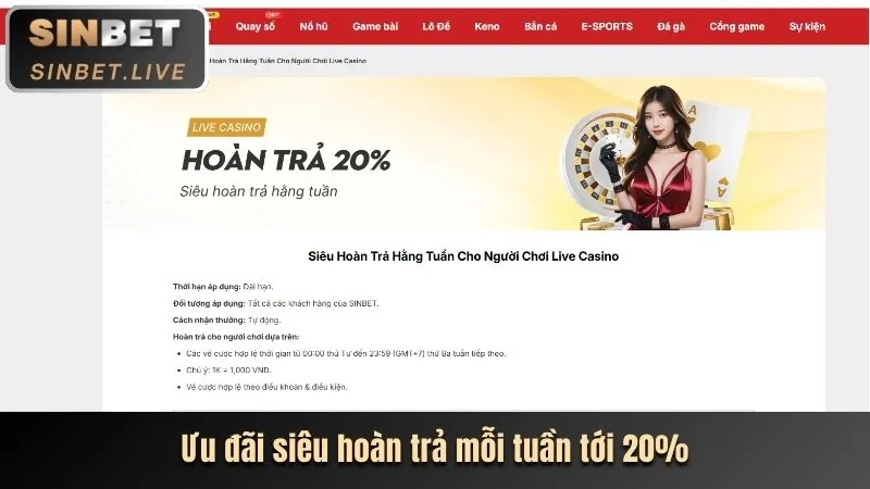 Chương trình hoàn trả hàng ngày 789BET APP